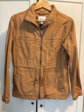 Old Navy Tan Field Jacket Small